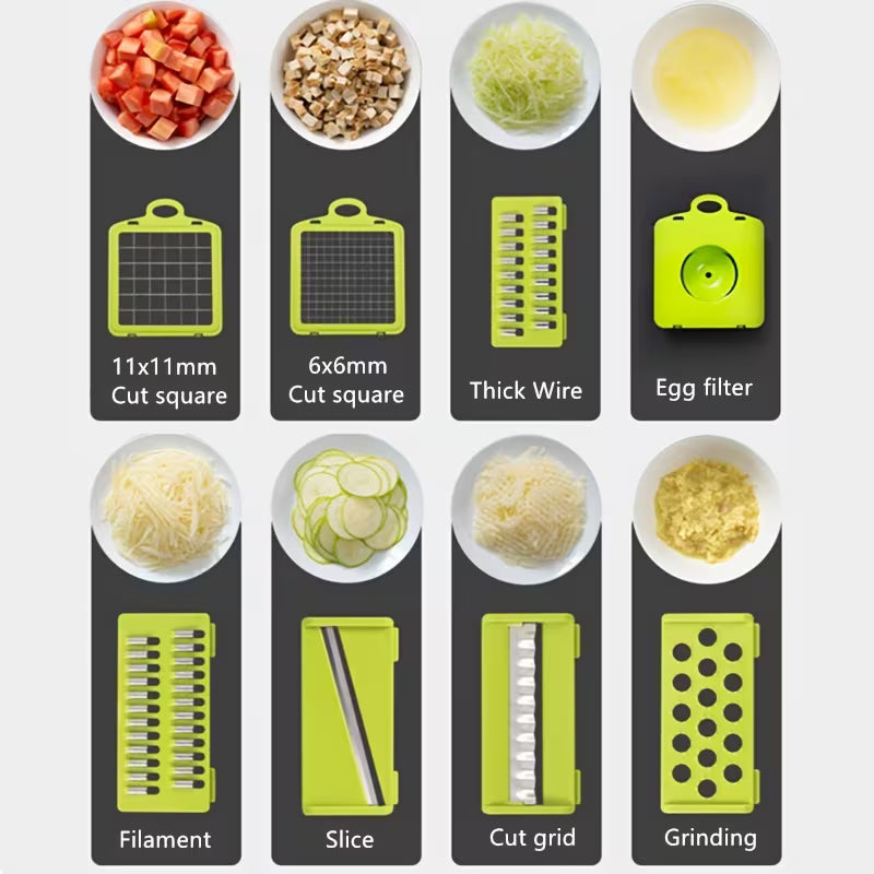 14-in-1 Vegetable Chopper & Slicer