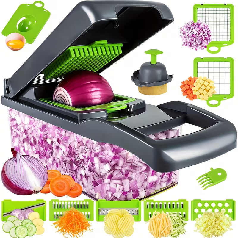 14-in-1 Vegetable Chopper & Slicer