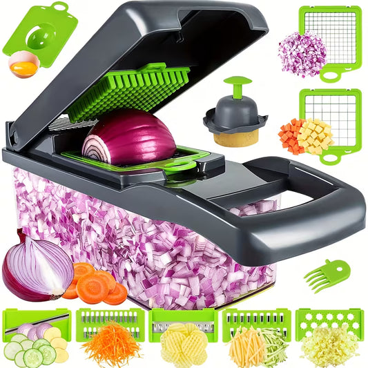 14-in-1 Vegetable Chopper & Slicer