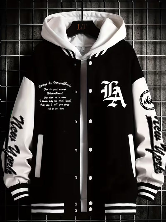 Men’s NYC Baseball Button-Up Jacket