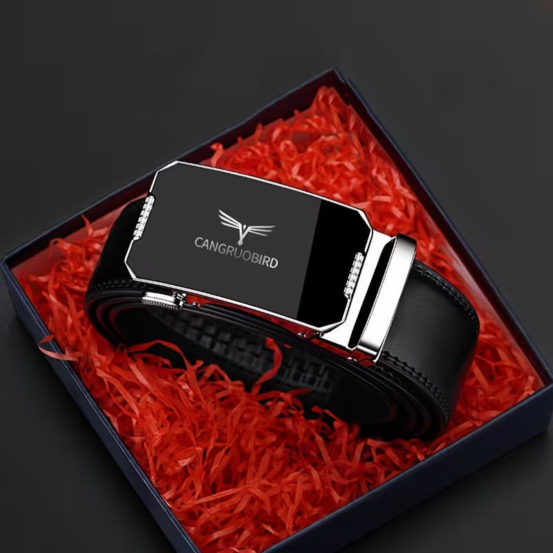 Men’s Adjustable Automatic Buckle Belt – 1pc